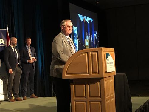 Dr. Vic Lenz speaking at the 2019 MSBA Annual Conference 